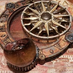 Venetian Murono glass ring.